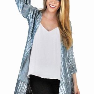 Velvet Swing Cardigan